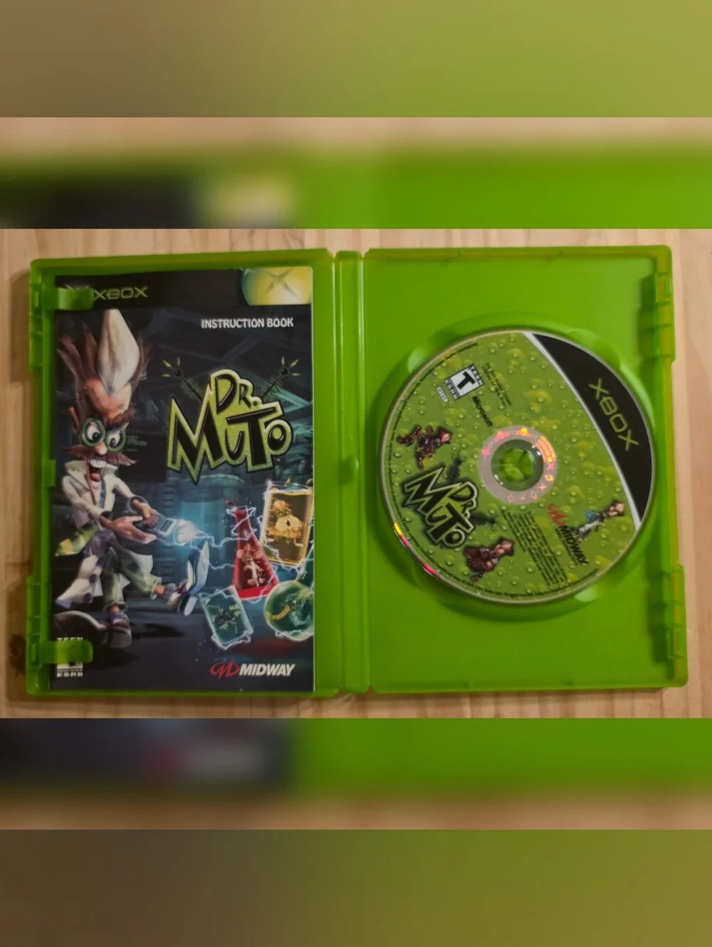 Original Xbox Dr. Muto Video Game